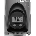 Techninis kaitinimo fenas/orpūtė | priedai | LCD displėjus | 2000 W (YT-82293)